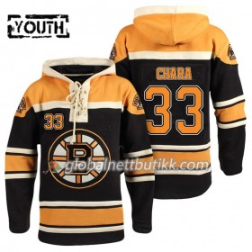 Boston Bruins Zdeno Chara 33 Svart Sawyer Hooded Sweatshirt - Barn